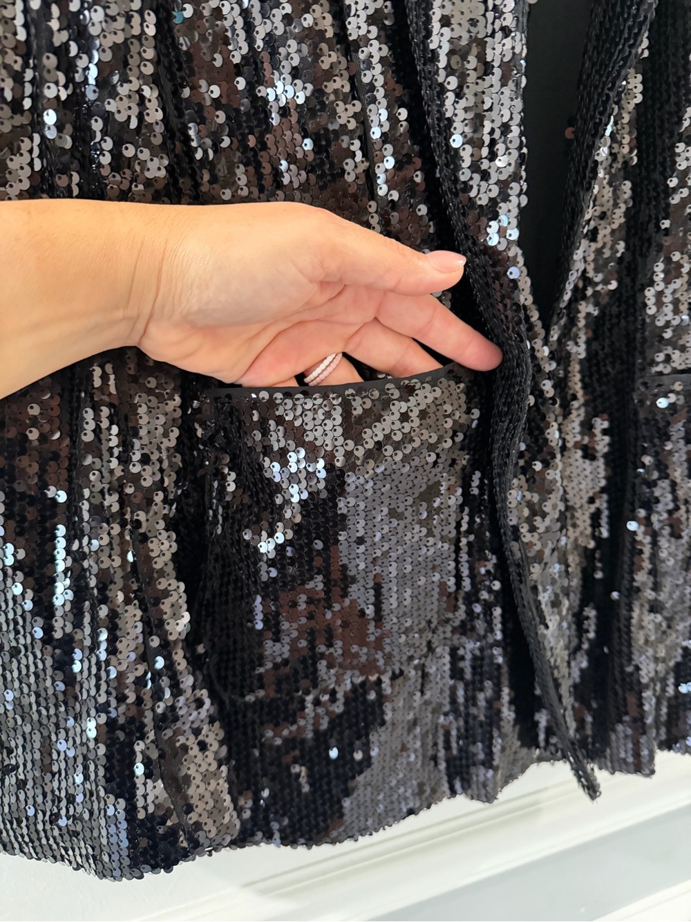 Kancy Kole Women’s Sequin Blazer - Picture 2 of 7